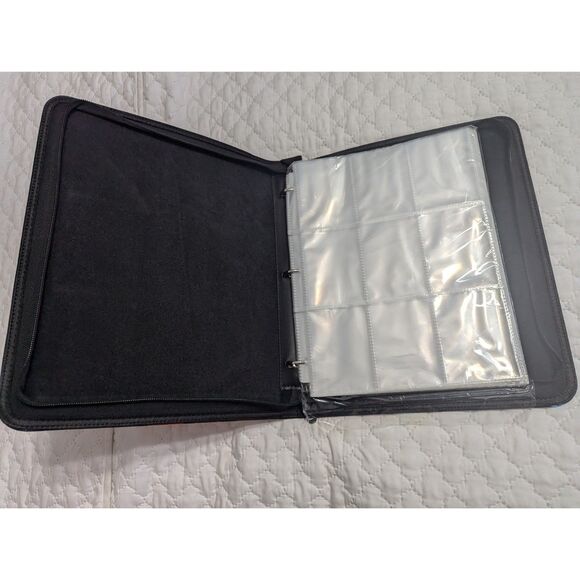🔥💧 Pokemon Charizard Squirtle 9 Pocket Card Binder - Picture 2 of 4
